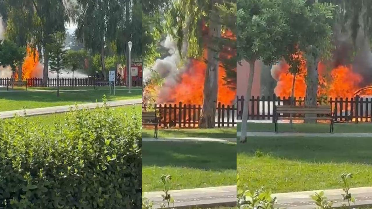Antalya’da Sürücülerin Kabusu: Yanan Otomobilin Korkunç Anları